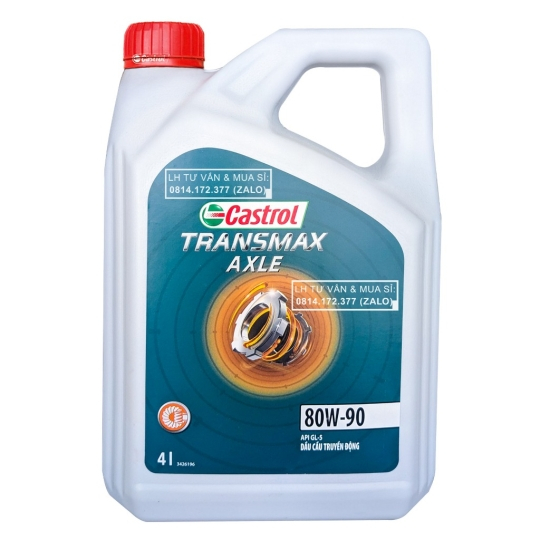 Dầu hộp số Castrol Transmax Manual 80W90 (4L)